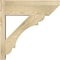 Ekena Millwork Olympic Slat Rough Sawn Outlooker, Douglas Fir, 8"W x 24"D x 24"H OUT08X24X24OLY06RDF - alternate 4